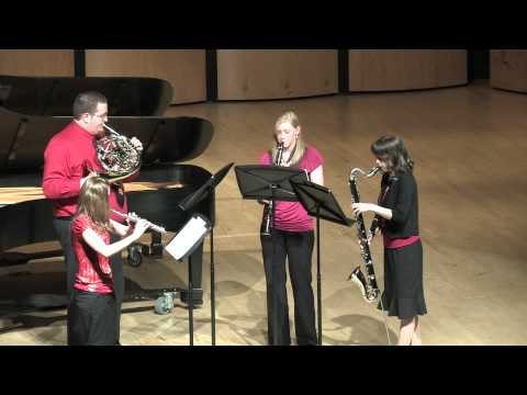 NNU Woodwind Quartet Rossini Rondo Allegretto from Quartet IV 3rd movement