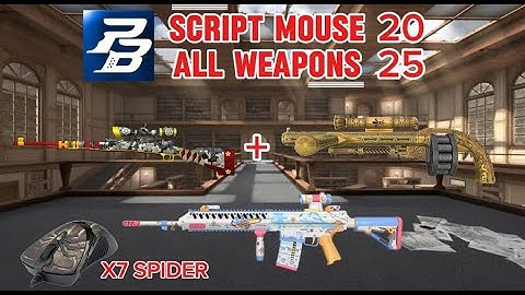SCRIPT MACRO X7 SPIDER ALL WEAPONS 2025