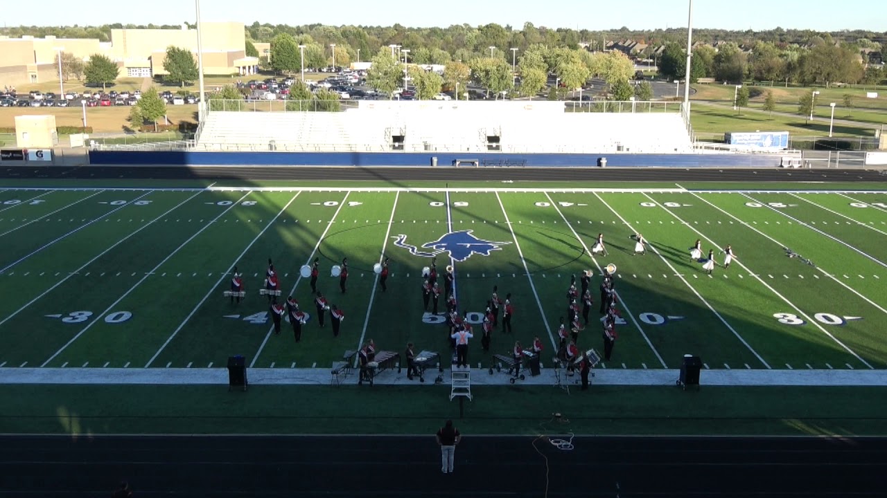 Gravette High School Band performs at Region VI Marching Assessment