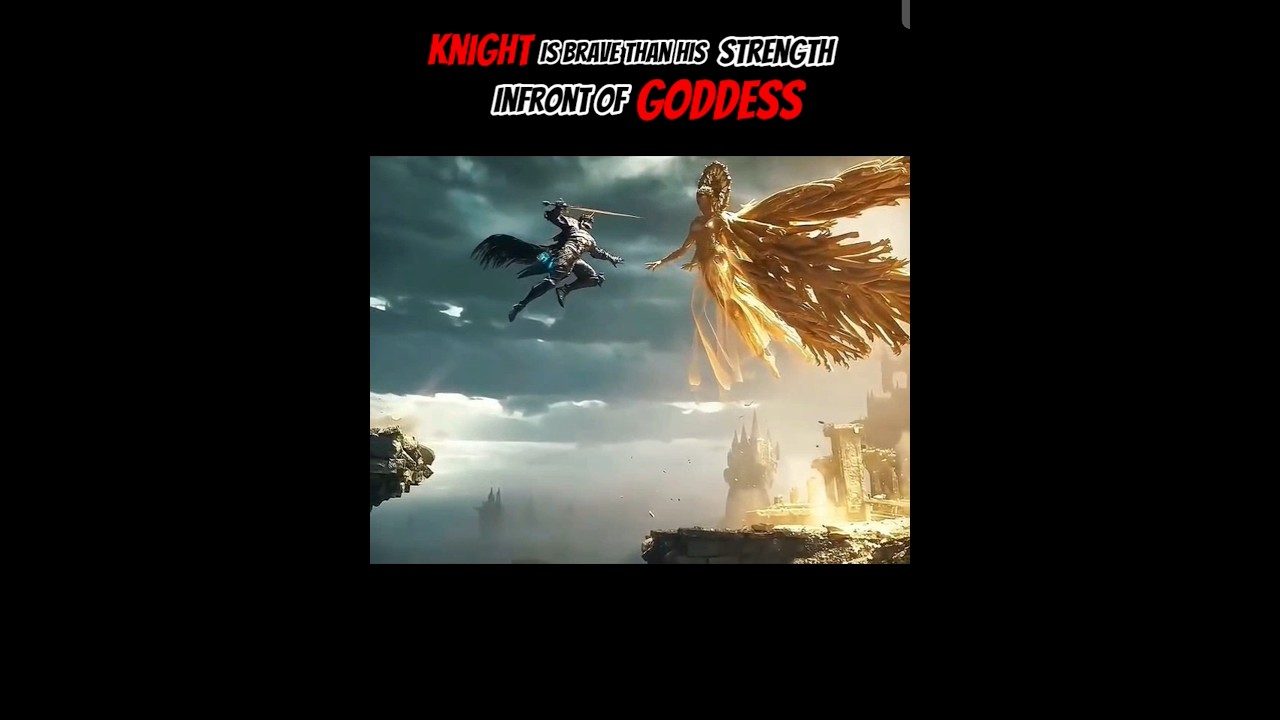 Knight has the courage to fight the goddess of fire 🔥🔥 💀💀 