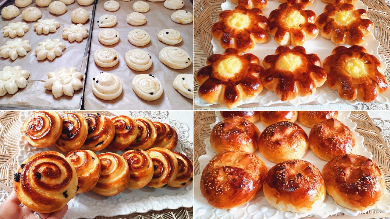 هدا البريوش لي ينفعك ويهنيك فرمضان🌙3 اشكال كيحمقو من عجينة وحدة ديريه فريكو تعمري بيه طبيلة رمضان🔝