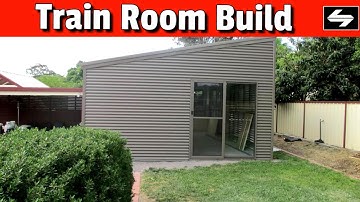 Building the Model Railway Train Shed - The Escarpment