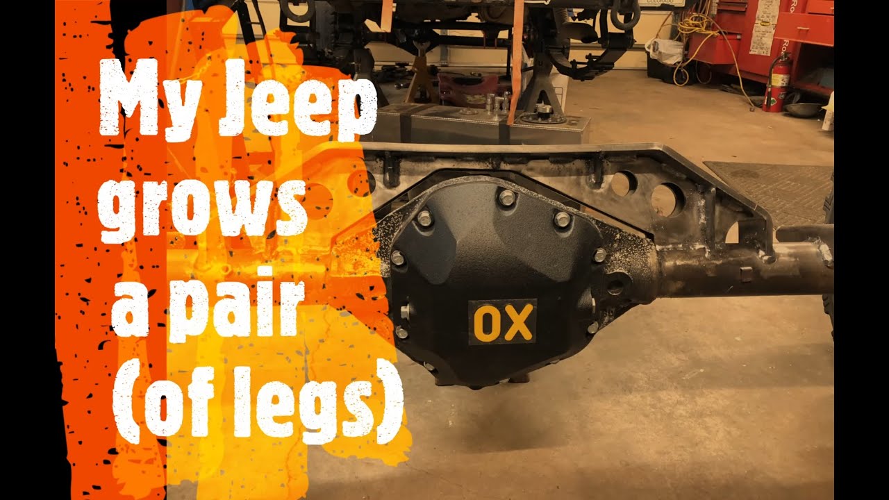 Jeep YJ SOA & axle swap progress! Ep.1 YouTube