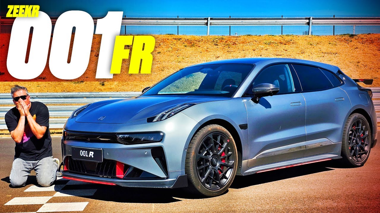 Novo Zeekr 001 FR 2025 - 0 a 100 km/h EM 2s! TEM 1.265 cv! E CUSTA R$ 1,5 MILHÃO! VEM PRO BRASIL?