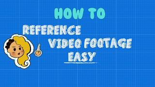 How to Reference Video footage in Maya EASY