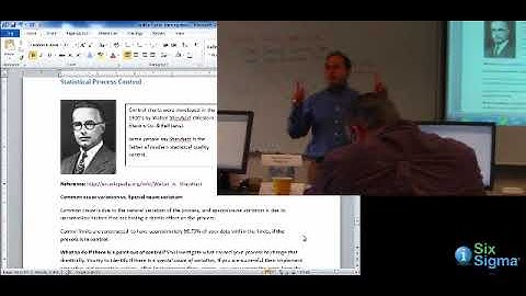 Understanding Statistical Process Control [VIDEO] - With Eduardo Santiago of Minitab