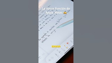 Apple Notes es la mejor app del iPad y ahora aprende incluso tu caligrafía