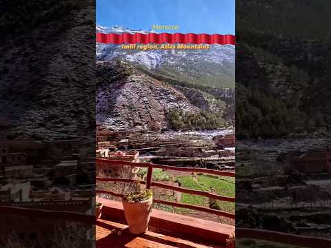 جمال المغرب إمليل  المغرب مراكش توبقال جبال الأطلس    