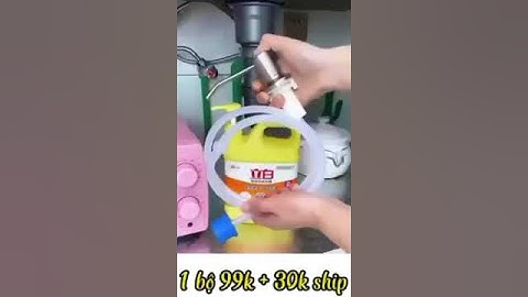 Bộ Vòi Dẫn Bơm Hút Nước Rửa Chén Bát INOX 304