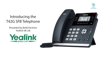Yealink T42G Skype for Business handset