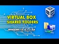 How To Share Files Between Windows VM and Host Machine - VirtualBox Shared Folders