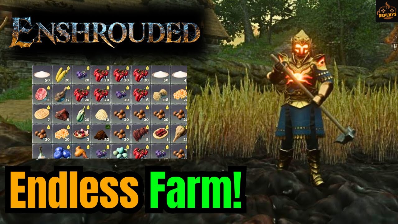 How To Farm Infinite Resources In Enshrouded