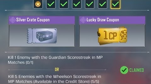 Call Of Duty Mobile Kill 5 Enemies with the Wheelson Scorestreak in MP Matches Task Complete