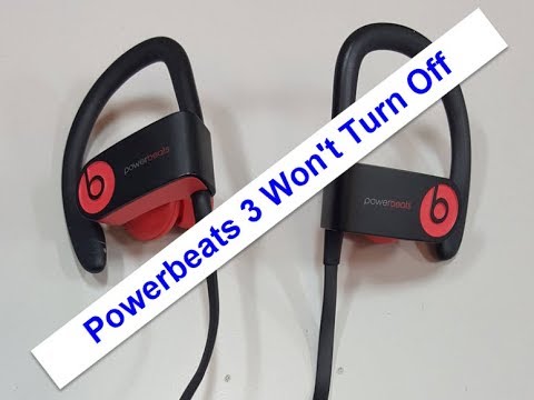 Powerbeats 3 Won't Turn Off (Fixed 