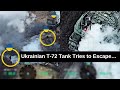 Two Ukrainian T-72 Tanks Get Wiped Out by FPV Drones in Kharkiv!!