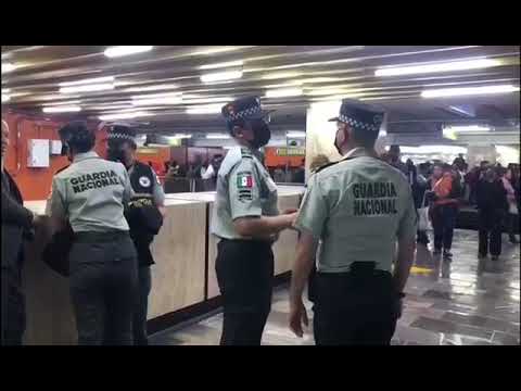 La GN se suma a las labores de vigilancia del Metro, no se retira PBI, ni PA: Omar García Harfuch