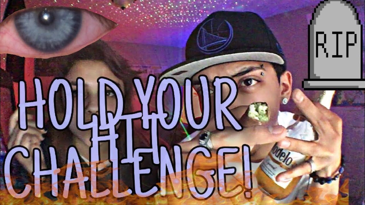 HOLD YOUR HIT WEED CHALLENGE WITH MY SISTER!!!😈🔥☠️ 