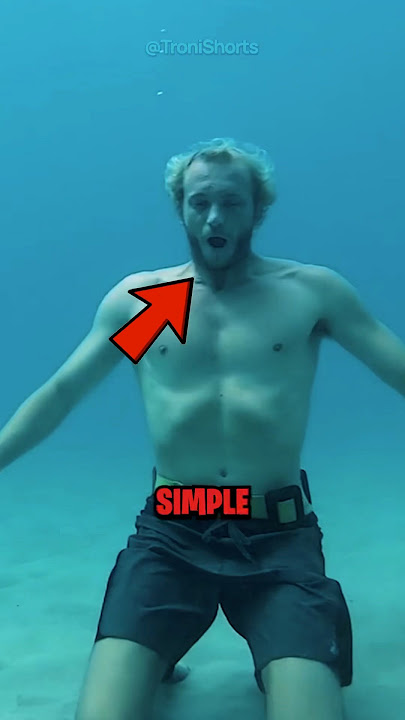 How To Breathe Underwater 😨
