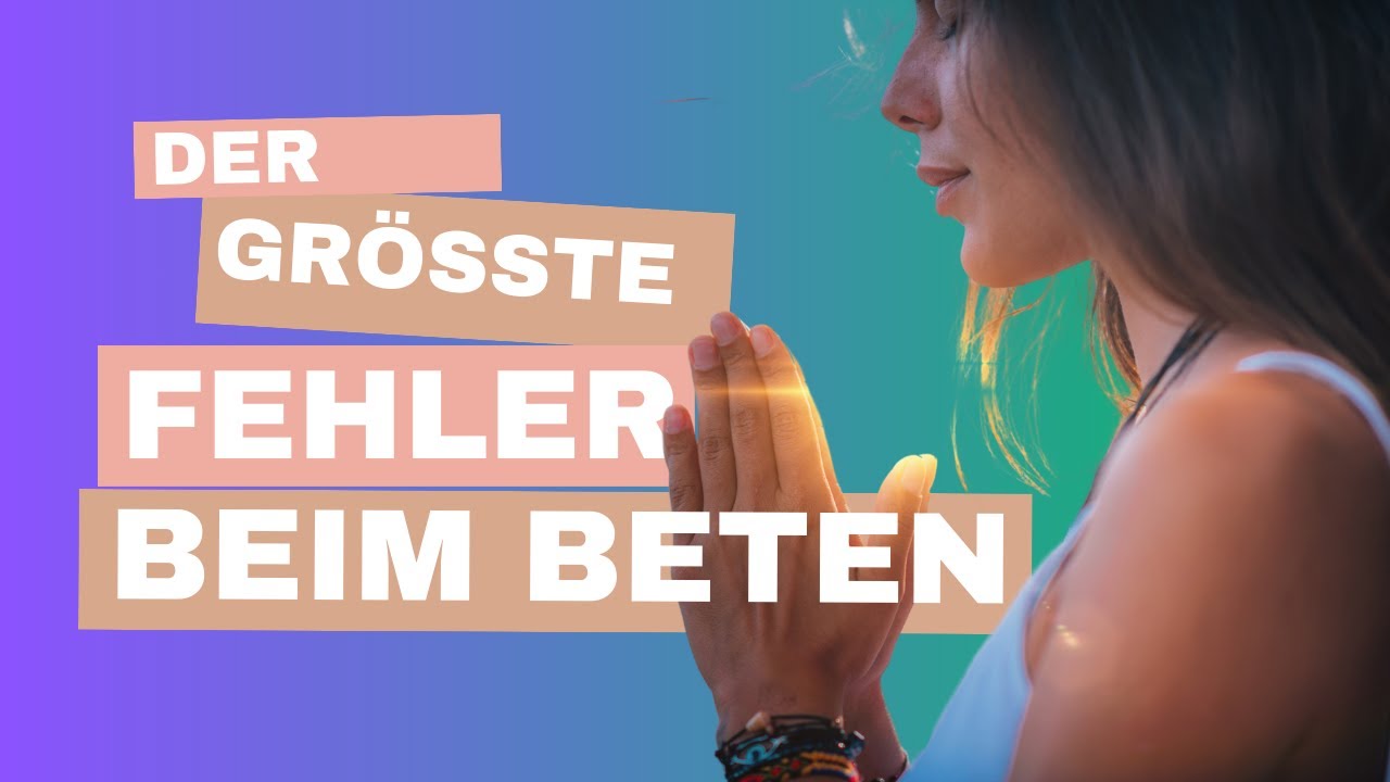 Der größte Fehler beim Beten | David Brunner