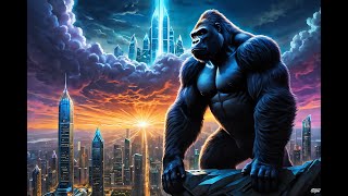 Kong Vs Cat (2024) #cat  #kong #gorilla 😿 #cat #ai #aianimation #cat #cute #catshorts #cutecats