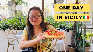 What To Eat In SICILY 😋 |  One Day In TAORMINA ITALY