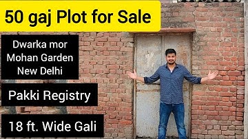 50 गज का प्लॉट आपके बजट में l 50 gaj Plot in Delhi l Plot in Delhi l Call 9625217225 l jad se makan
