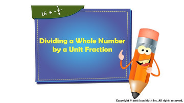 Dividing a Whole Number by a Unit Fraction