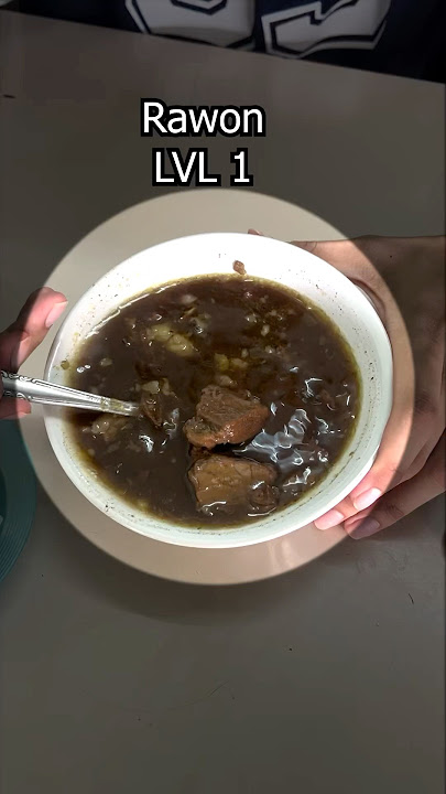 3 Level Rawon #beef #curry #food #star #review #fyp #shorts