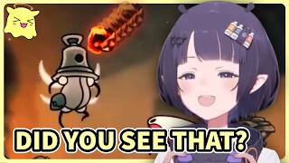 Ina did a Trickshot and Laugh at The DING
