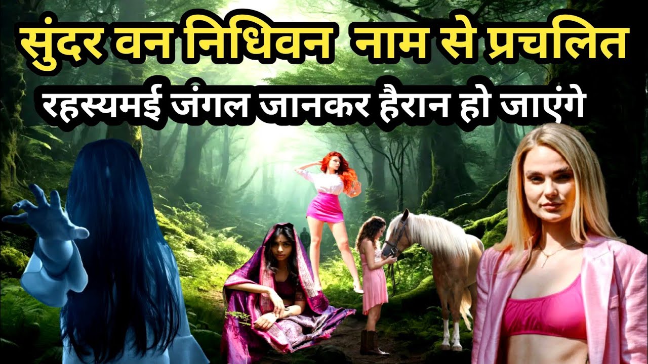 💥सुंदर वन (निधिवन) का रहस्य 🔴 #virdavan#nidhivan #krishna