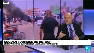 Soudan : nouvelles manifestations réprimées par l'armée après le coup d'État • FRANCE 24