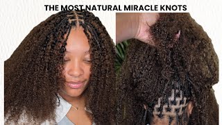 How I Make Miracle Knots Look Like REAL Hair!