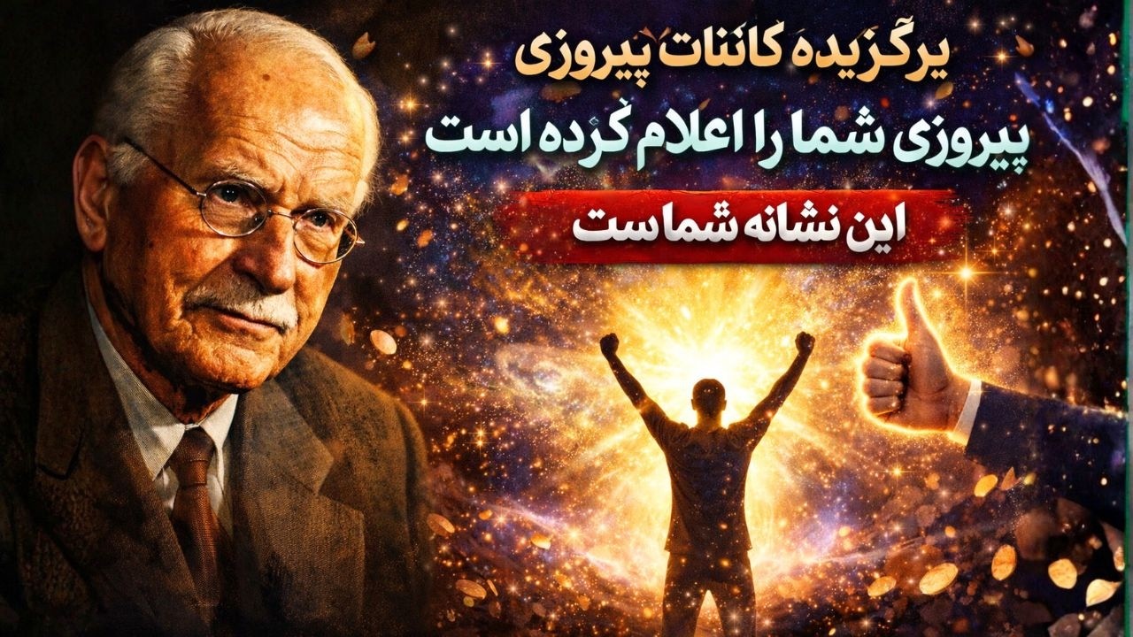 برگزیده کائنات پیروزی شما را اعلام کرده است  این نشانه شماست   کارل یونگ