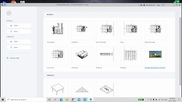 How to start new project in Revit 2020 | 2nd video of Revit tutorial