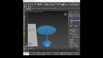 Round Table Modeling in 3dsmax