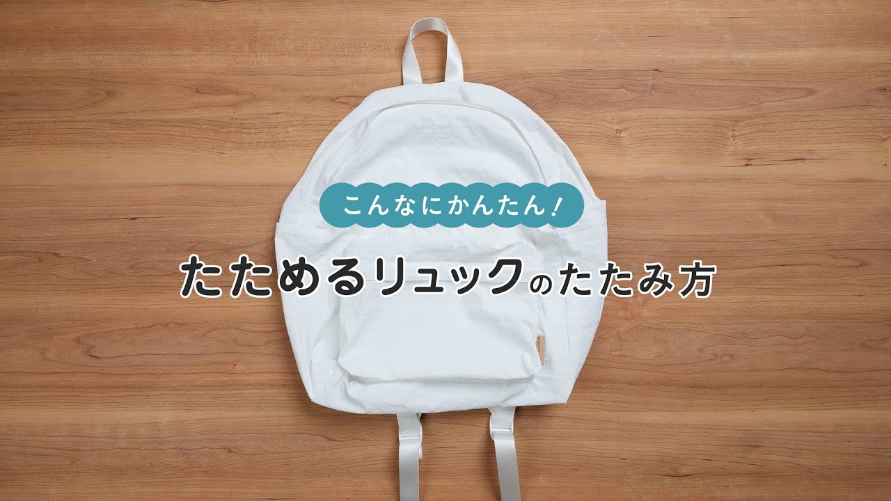 ブラック [たためるリュック] - ひきだしポーチラインナップ - ほぼ日
