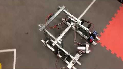 VEX In The Zone First Autonomous Test