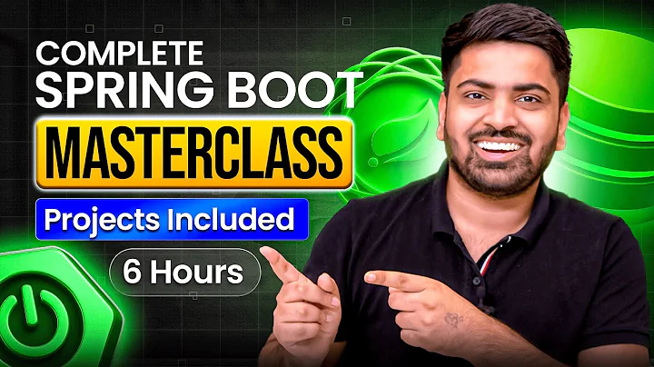 Master Spring Boot In one Video 🔥 Java Development For Beginners | Masterclass (Hindi) thumbnail