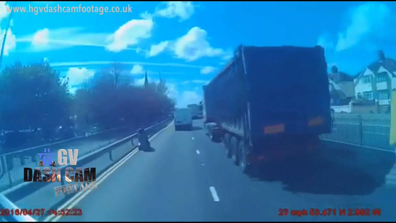 Mobility scooter on a busy dual carriageway YouTube