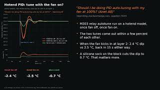 PID tune with the fan on or off? Hotend autotune simulated PID tune with the fan on or off? Hotend autotune simulated
