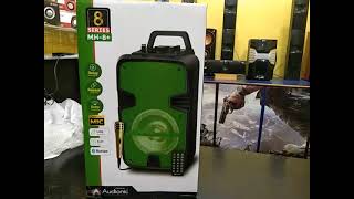 Audionic MH 8  Portable Speaker. low cost big sound in Pakistan ( @redonwebtv7300)
