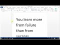 Microsoft Word basics