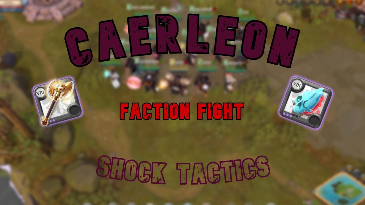 Albion Online [Caerleon Faction Warfare] HUGE Permafrost Claps