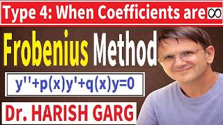 Type 4 : Frobenius Method | When the coefficient goes to Infinity
