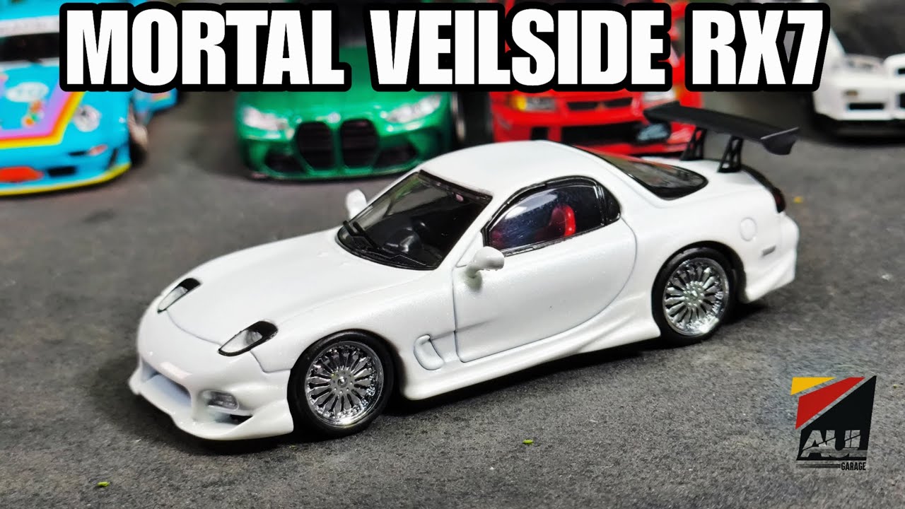 1/64 Mazda RX7 Veilside by Mortal full review - YouTube