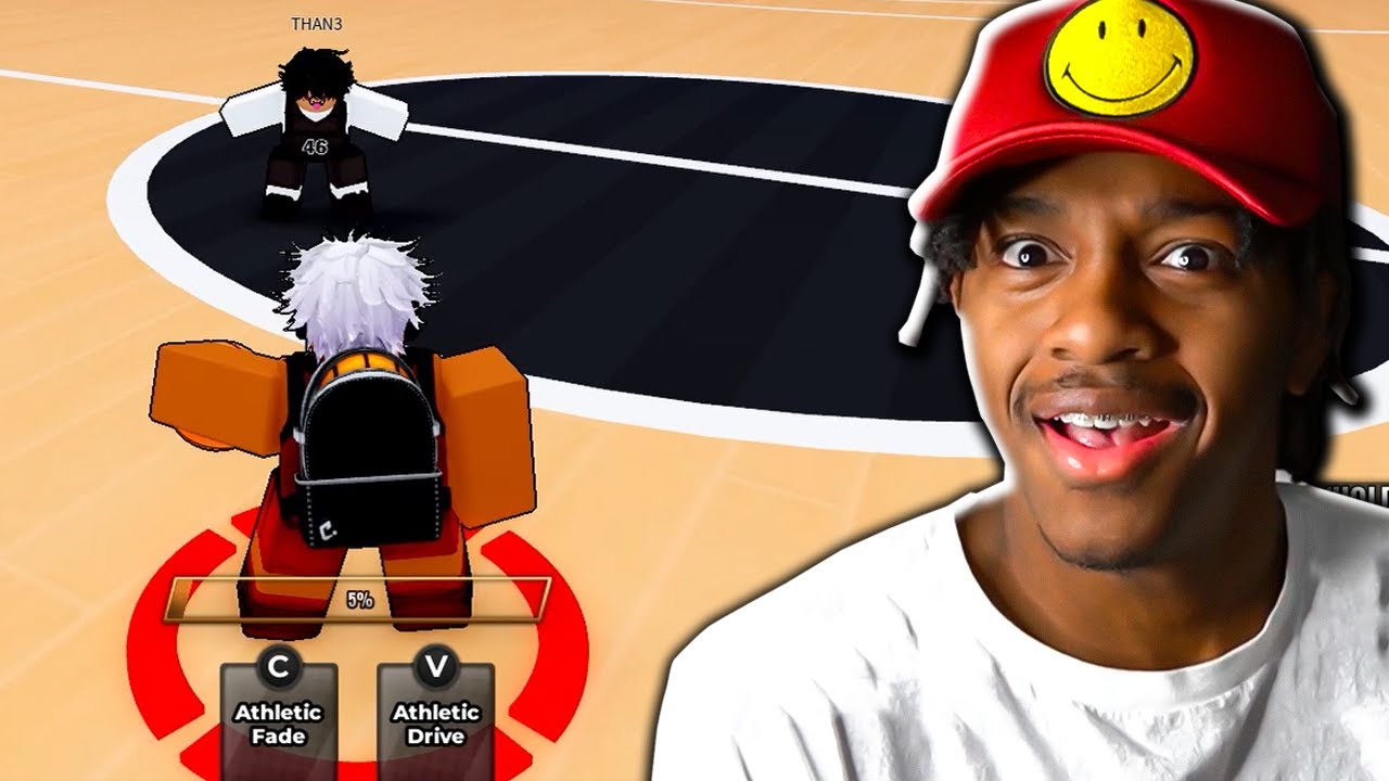 I Taught My LITTLE BROTHER How To Play Roblox Basketball Zero