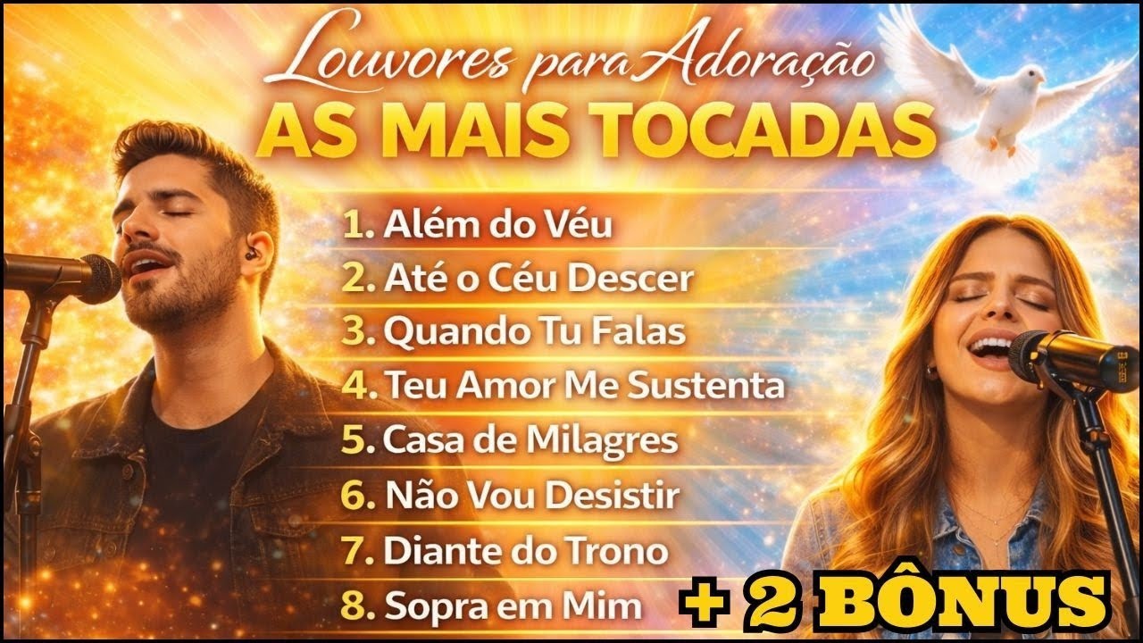 Louvores Mais Tocados 2026 🙏 Músicas Gospel de Adoração que Estão Impactando Vidas