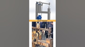 Automatic hammering 🔨 Mechanism 😍❤️ #machinery #newdesign #cad #spring #cam #solidworks