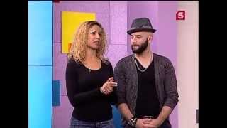 Jorge Ataca & Tanja La Alemana @ Russian TV 5 channel