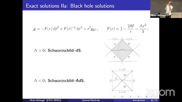 Gustav Holzegel, Peter Hintz: Recent Progress in General Relativity
